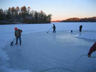 Shoveling