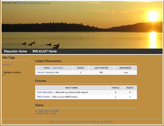 BWCACAST Discussions Preview