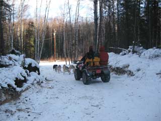 mushing