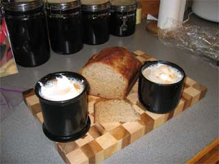 Lattes and Banana Bread