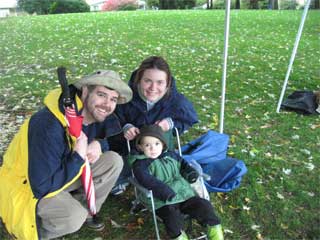 stacie, josh, james soccer game